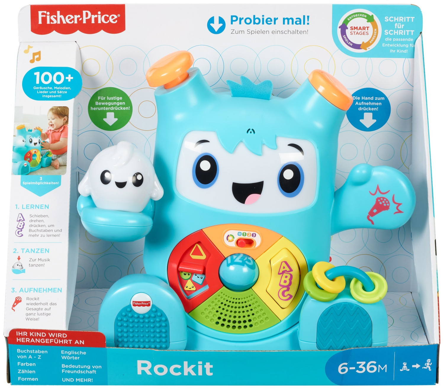 Fisher price fxd02 dance and groove rockit top