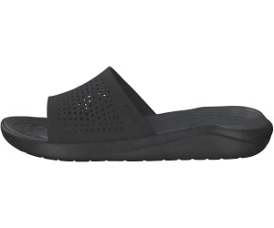 crocs literide slide black