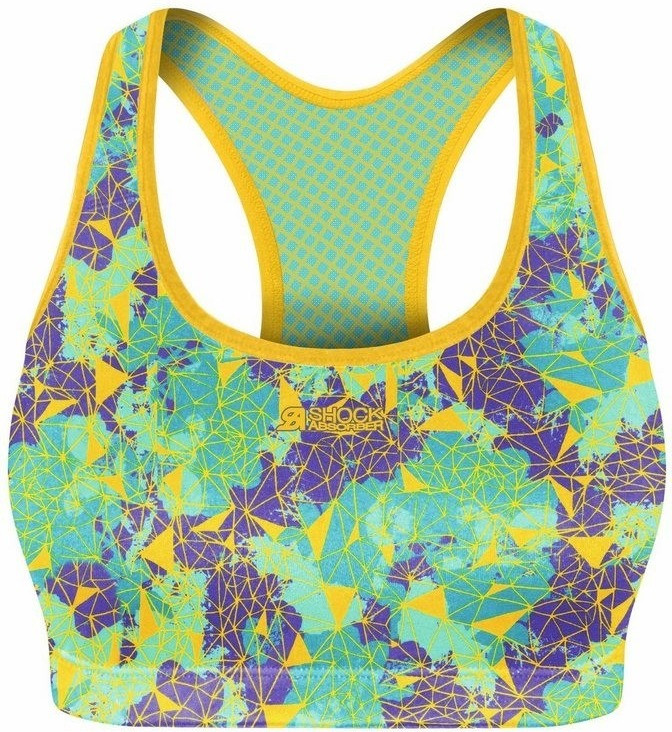 Shock Absorber Active Crop Top retro print