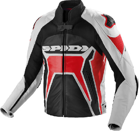 Spidi Blouson Warrior 2 noir/rouge