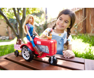 Barbie FRM18 Doll & Tractor Playset 