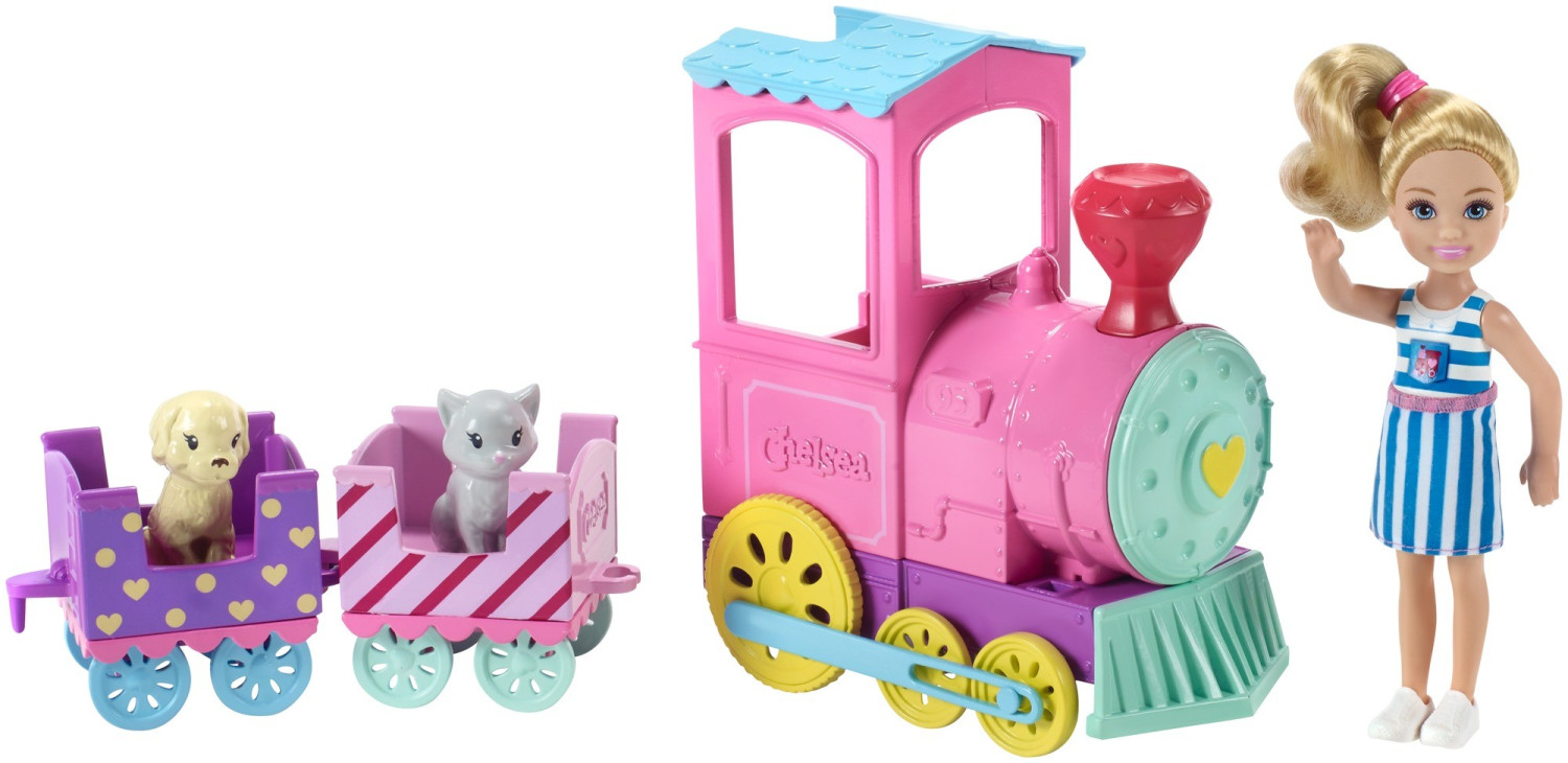 Barbie Chelsea et le train des animaux