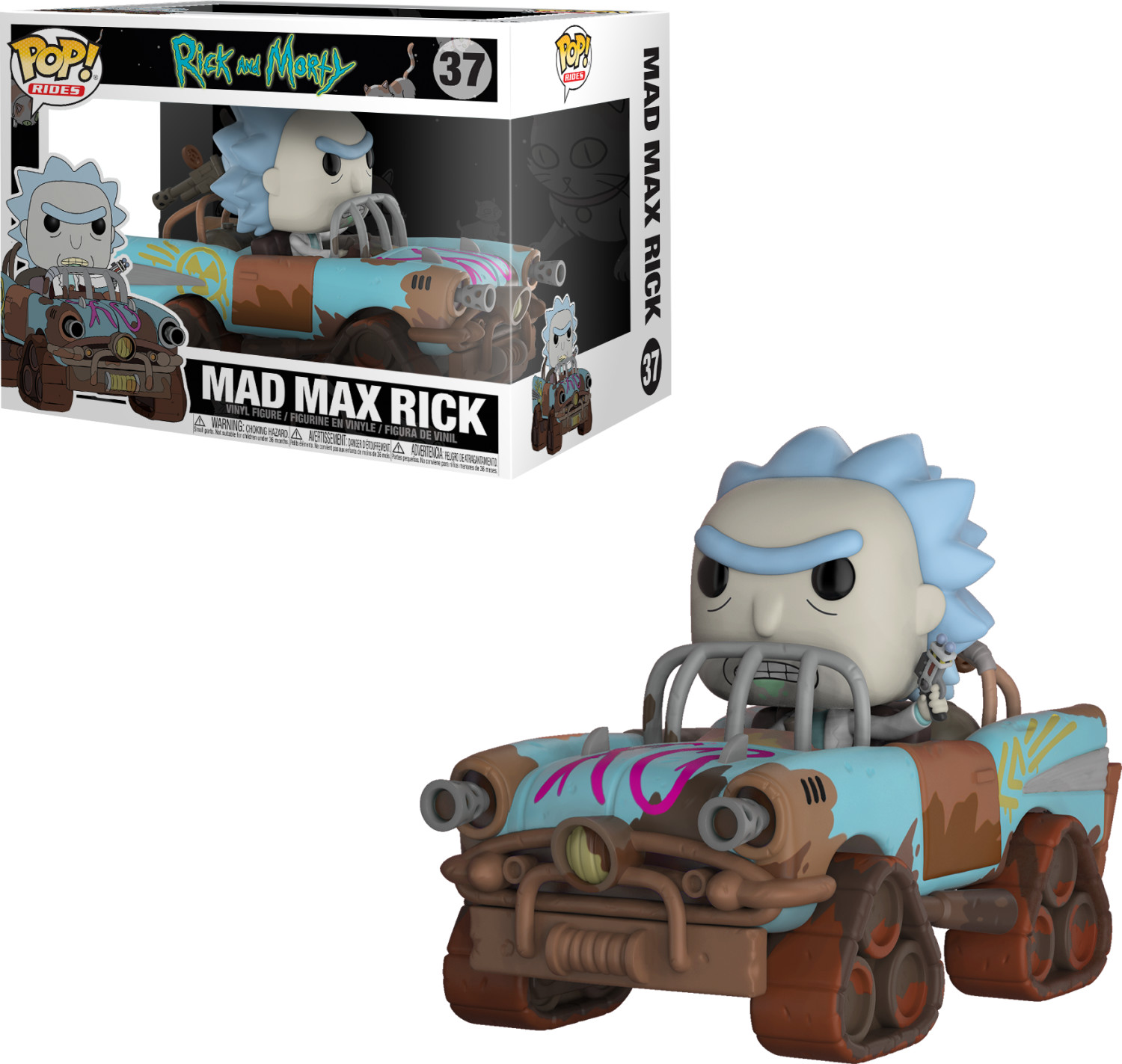 Funko Pop! Animation: Rick and Morty - Mad Max Rick