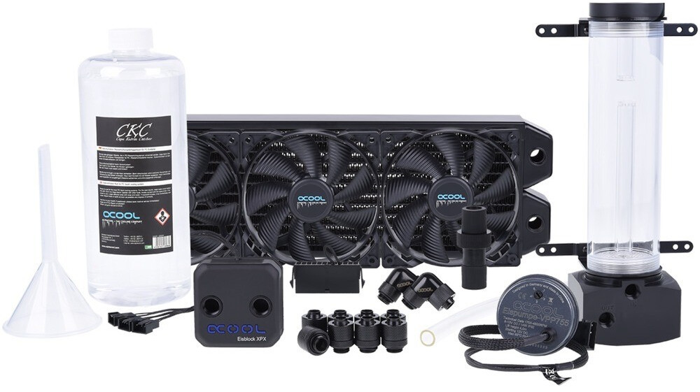 Alphacool Eissturm Hurricane Copper 45 (3 x 120mm)