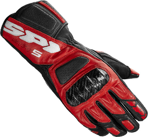 Spidi Gants STR-5 noir/rouge