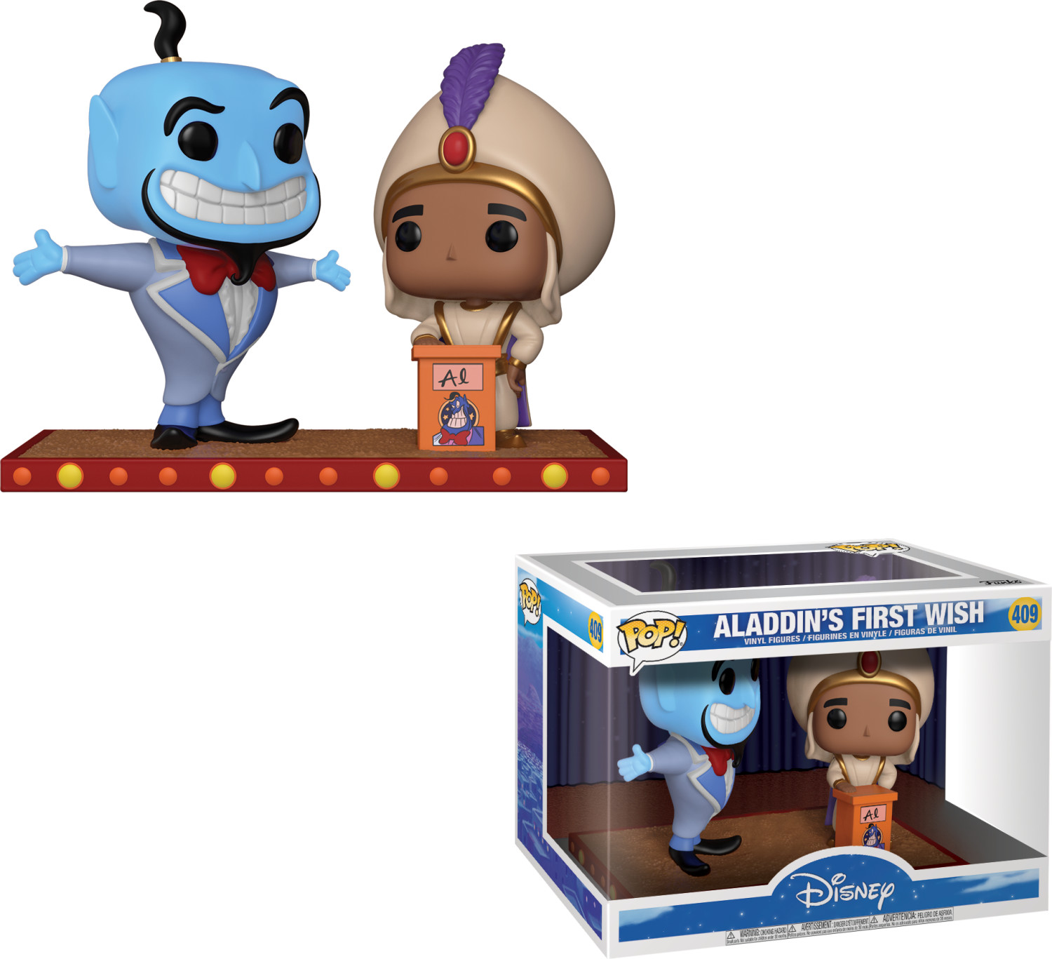 Funko Pop! Disney Movie Moment - Aladdin's First Wish