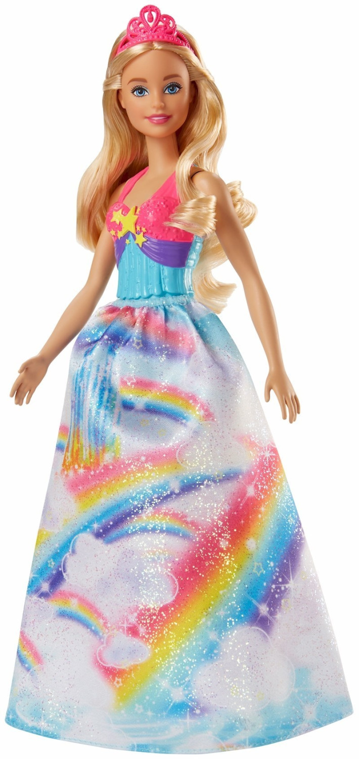 Barbie Princesse multicolore arc-en-ciel 2 (FJC95)