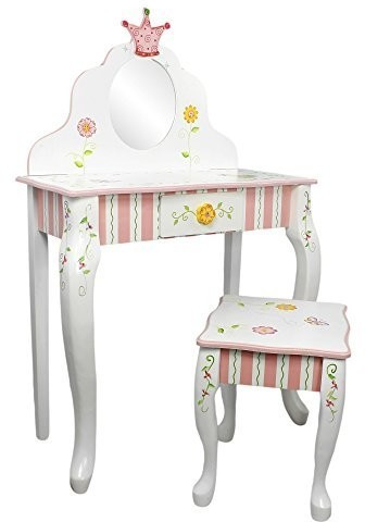Bayer-Chic Princess & Frog Dressing table with chair