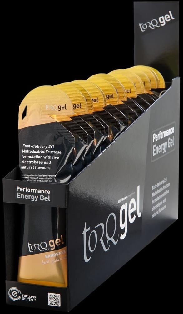 Torq Gel with Guarana Banoffee (15 x 45g)