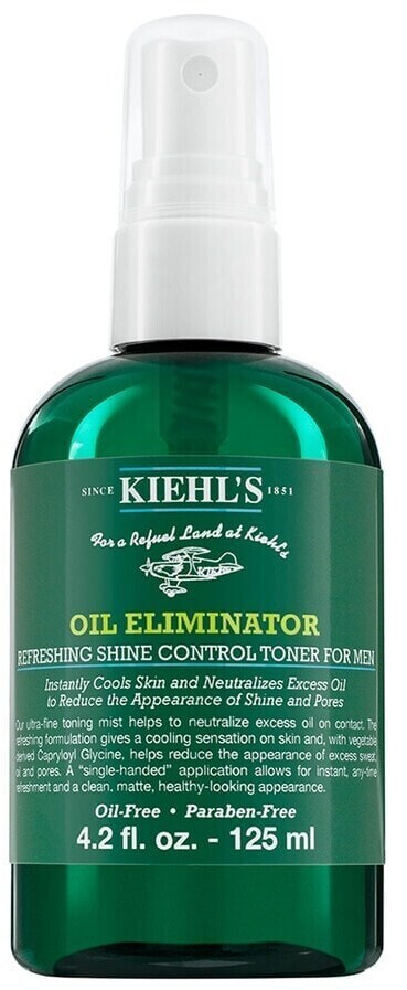 Kiehl’s Oil Eliminator Refreshing Shine Control Toner for Men (125ml)