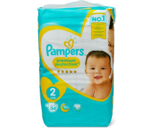 62 Stück Pampers Premium Protection Größe 2 4-8kg Windeln new baby Dermatest 