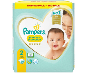 Pampers Couches - Premium Protection - Taille 4 x80
