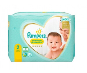 Pampers - 240 Couches Pampers Premium Protection, Taille 2, 4-8 kg