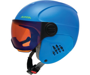 Alpina Carat Visor Kinder-Snowboardhelm  Skihelm Snowboard Ski Helm mit Visier 