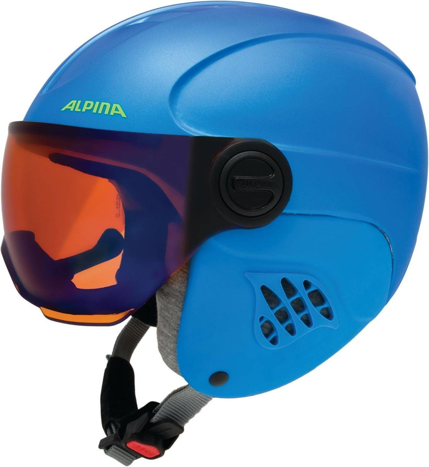 Alpina Carat LE Visor HM blue/neon/yellow matt