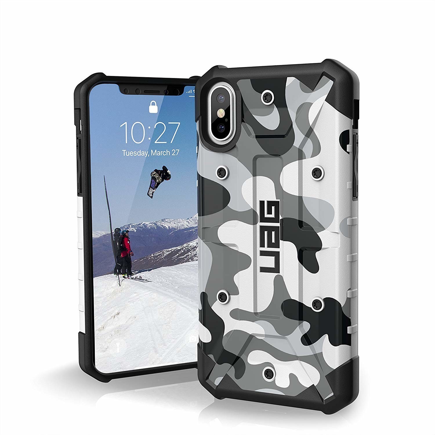 Urban Armor Gear Pathfinder Limited Edition (iPhone X) Camo White