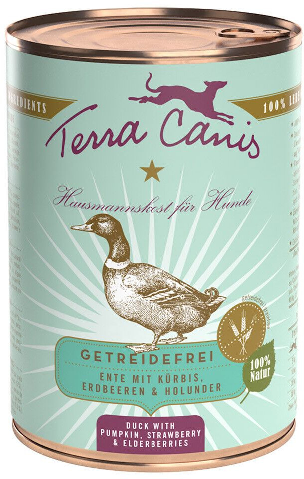 Terra Canis Duck with Pumpkin, Strawberry & Elderberries
