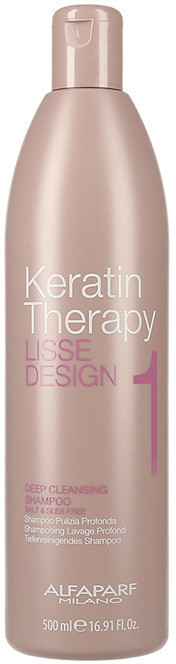 Alfa Parf Milano Lisse Design Keratin Therapy Deep Cleansing Shampoo (500 ml)