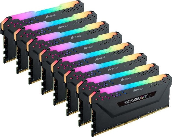 Corsair Vengeance RGB 64GB Kit DDR4-3466 CL16 (CMW64GX4M8C3466C16)