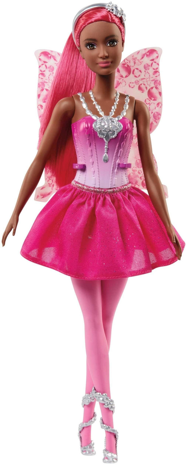 Barbie Fée multicolore paillettes (FJC86)