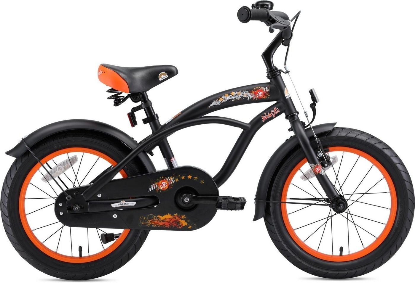 Star-Trademarks Bikestar 16 pouces Deluxe Cruiser noir