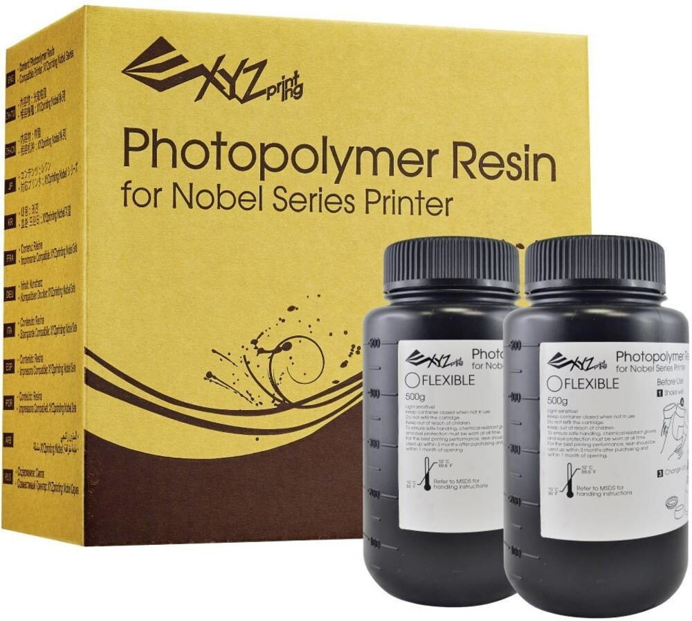 XYZprinting Nobel Resin transparent (RUFLXXTW00C)