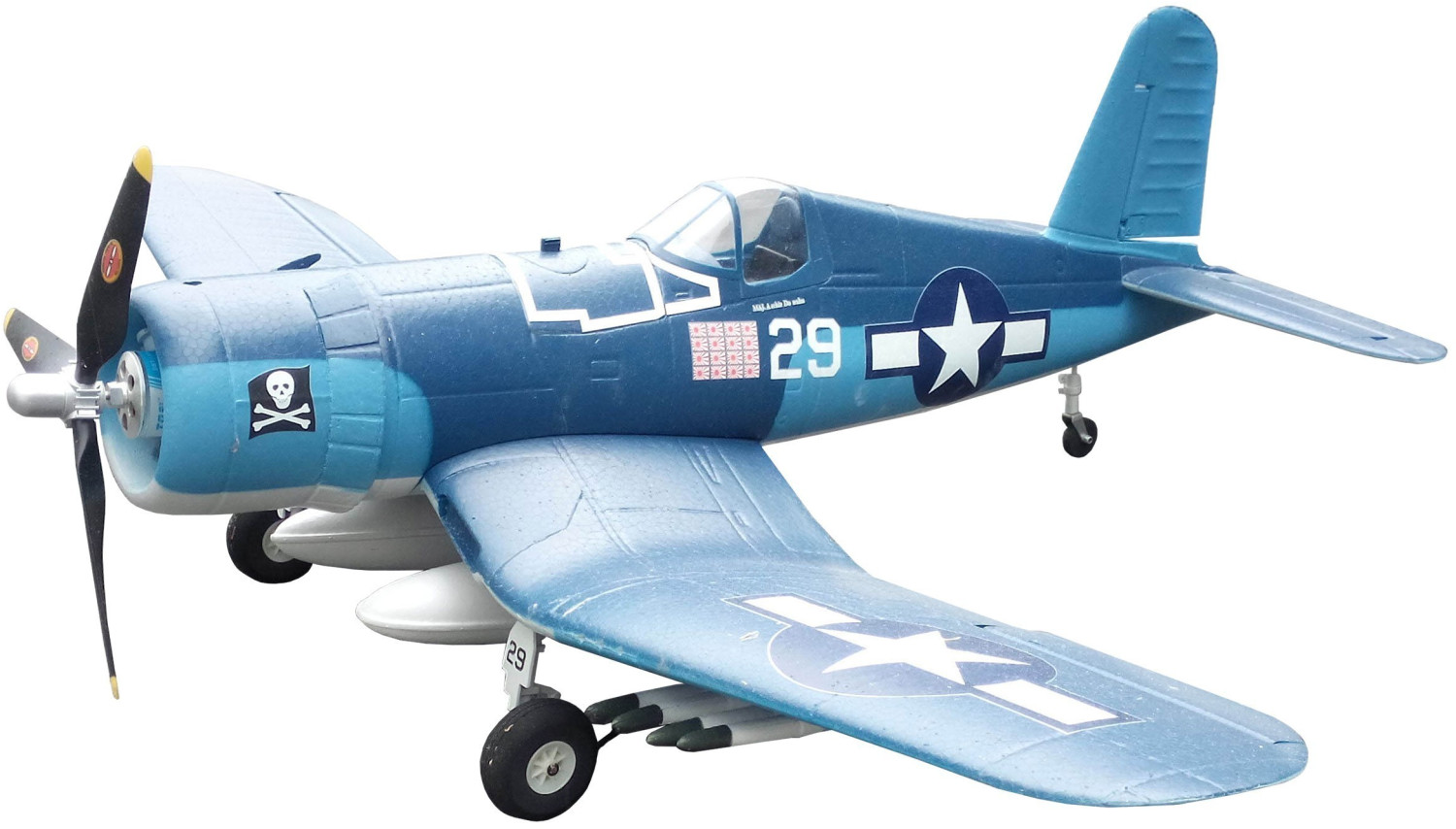 Amewi F4U Corsair bleu