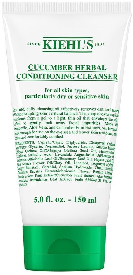 Kiehl’s Cucumber Herbal Conditioning Cleanser (150ml)