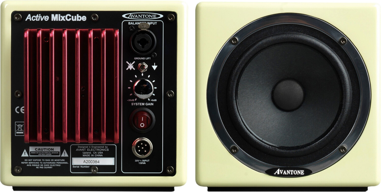 Photos - Speakers Avantone Pro  MixCubes Active creme 