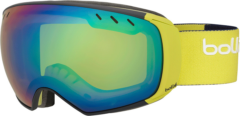 Bollé Virtuose matte blue & lime/green emerald + lemon gun (21621)