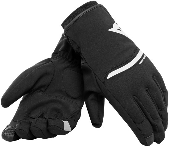 Dainese Gants Plaza 2 D-Dry noir/blanc