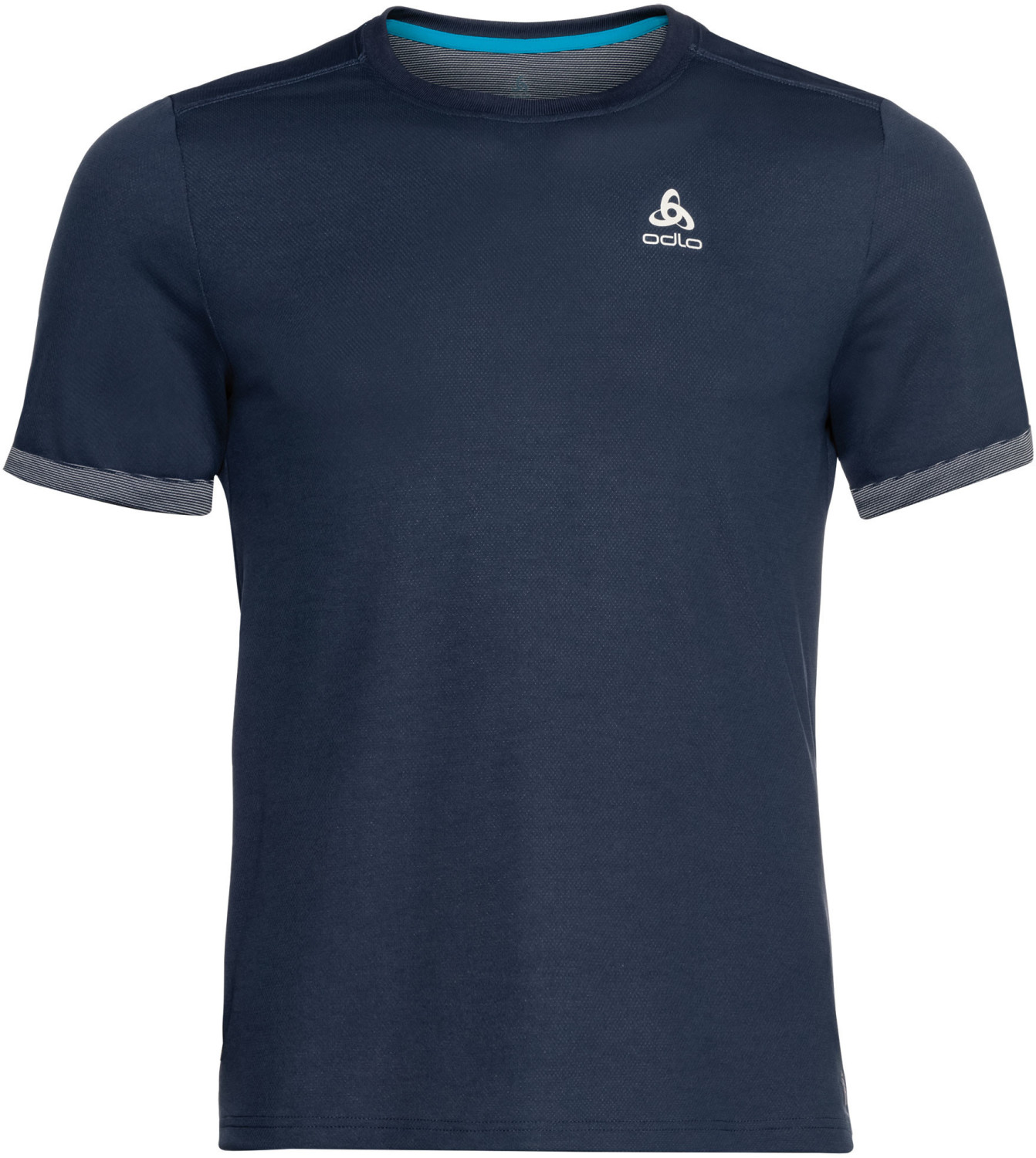Odlo BL Top Nikko F-Dry Short Sleeve Crew Neck Shirt diving navy