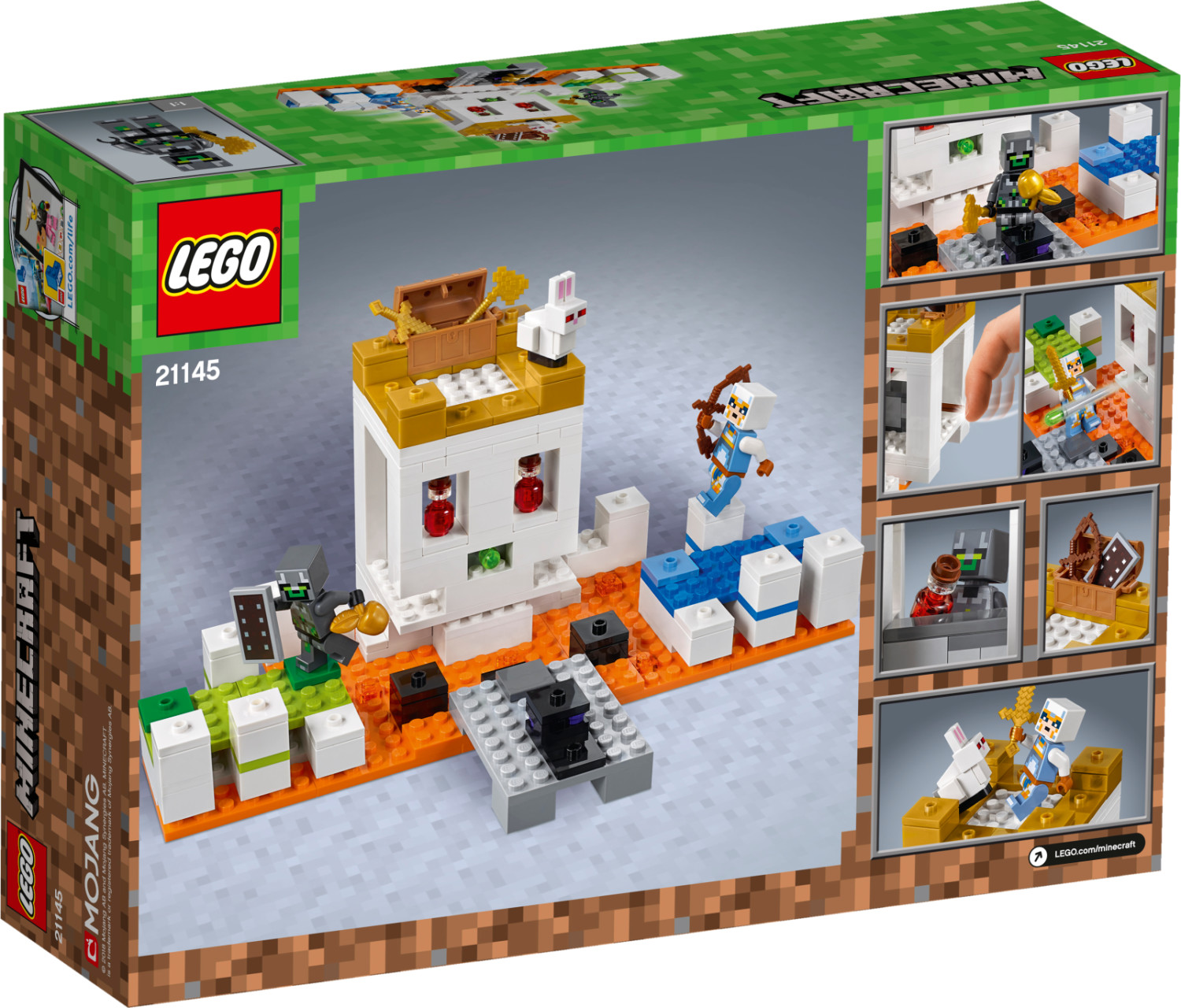 LEGO Minecraft Die Totenkopfarena 21145 ab 79 95 Preisvergleich bei idealo