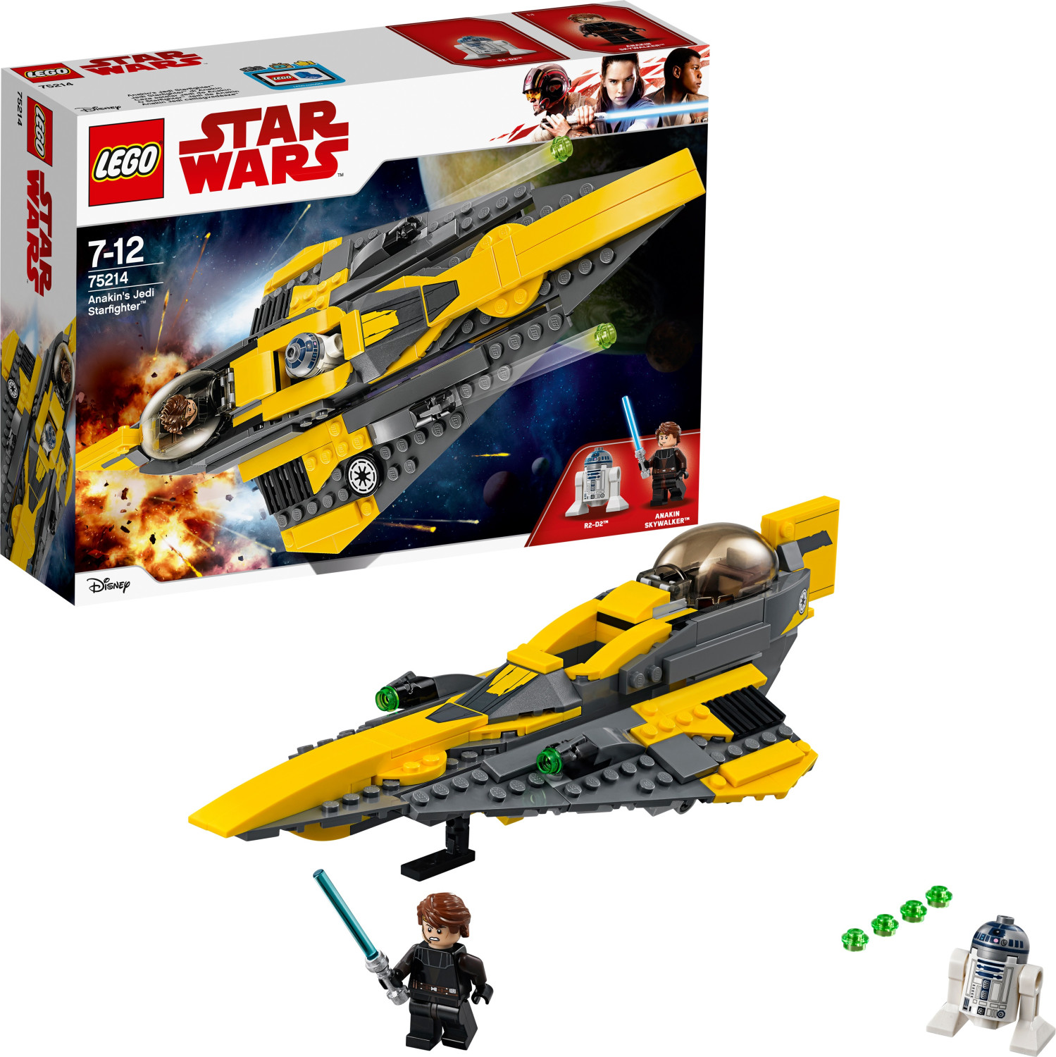 Soldes LEGO Star Wars - L'intercepteur Jedi d'Anakin (75281) 2024 au  meilleur prix sur