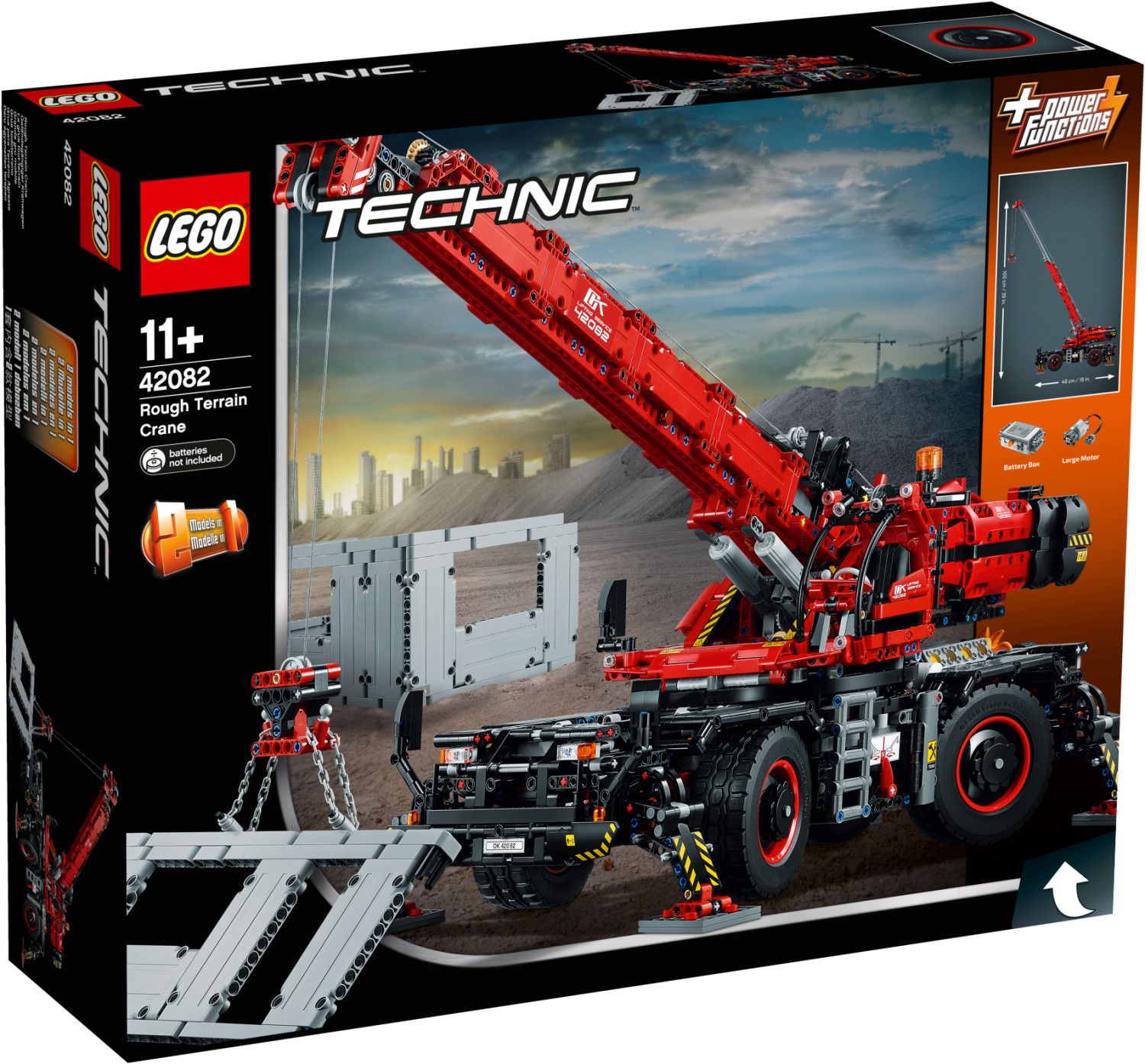 LEGO Technic - 2 in 1 Geländegängiger Kranwagen (42082)