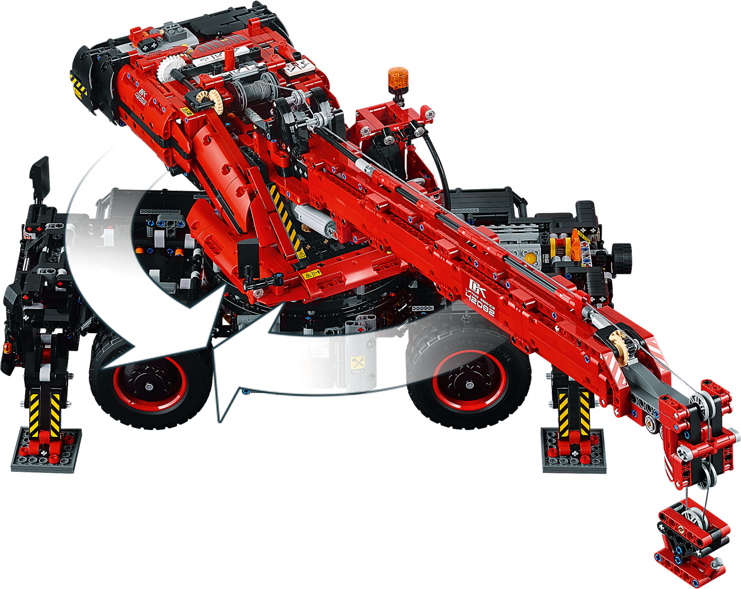 LEGO®-Technic La grue tout terrain Jeu Garçon et Fille 11 Ans et Plus,  Jeu les Prix d'Occasion ou Neuf