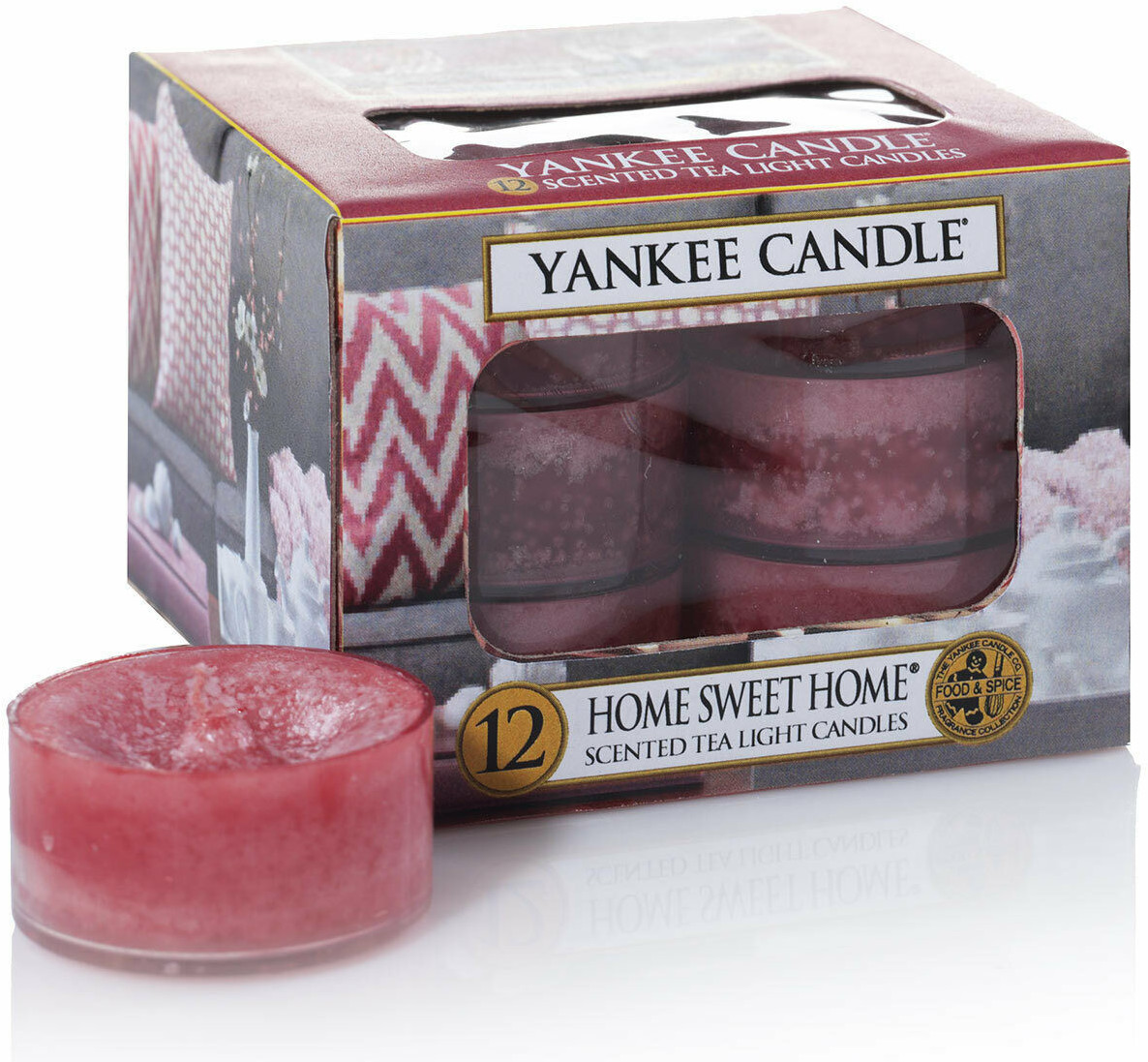 Yankee Candle Home Sweet Home Bougies chauffe-plats 12 pièces