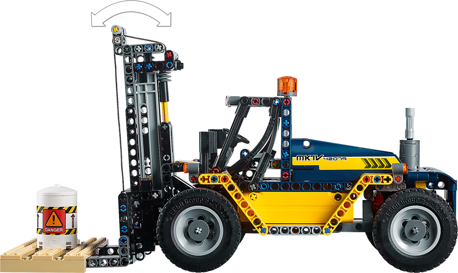 LEGO®-Technic Le chariot élévateur Jeu Garçon et Fille 9 Ans et Plus, Jeu  de Construction, 592 Pièces 42079 : LEGO: : Jeux et Jouets