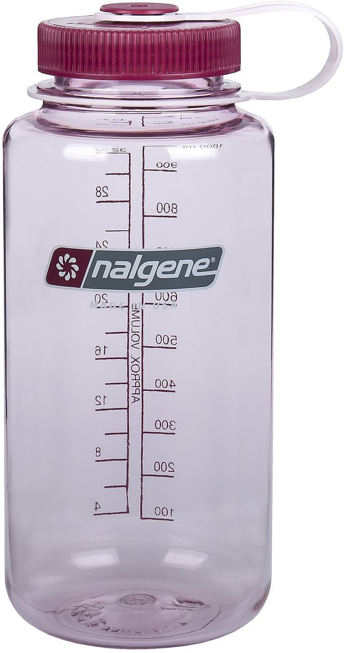 Nalgene Wide Mouth (1L) Clear Pink