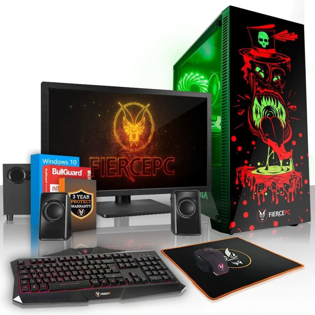 Fierce PC Gamer PC (GOBI77708-2H-N1066-WITCH-DRC24S10)