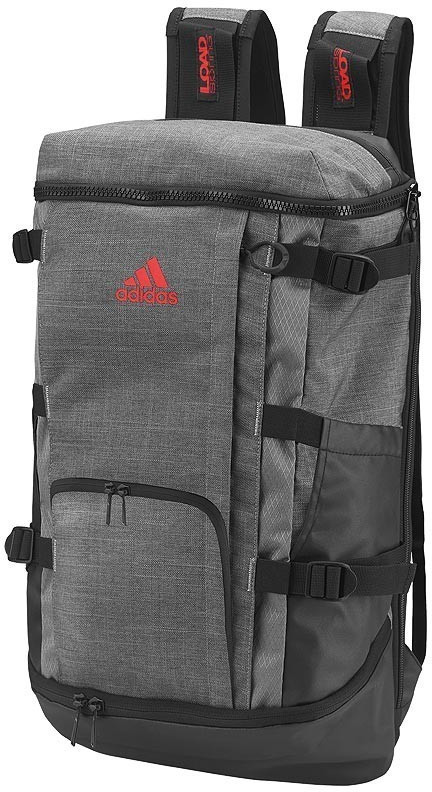Adidas Backpack dark grey heather/Scarlet (BC2250)