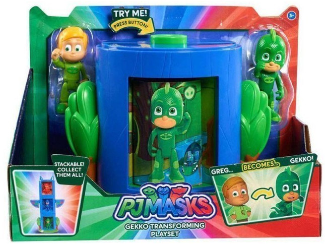 Bandai Pj Masks Playset Transformation: Gekko