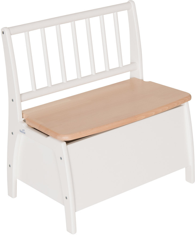 Geuther Storage Bench Bambino white nature