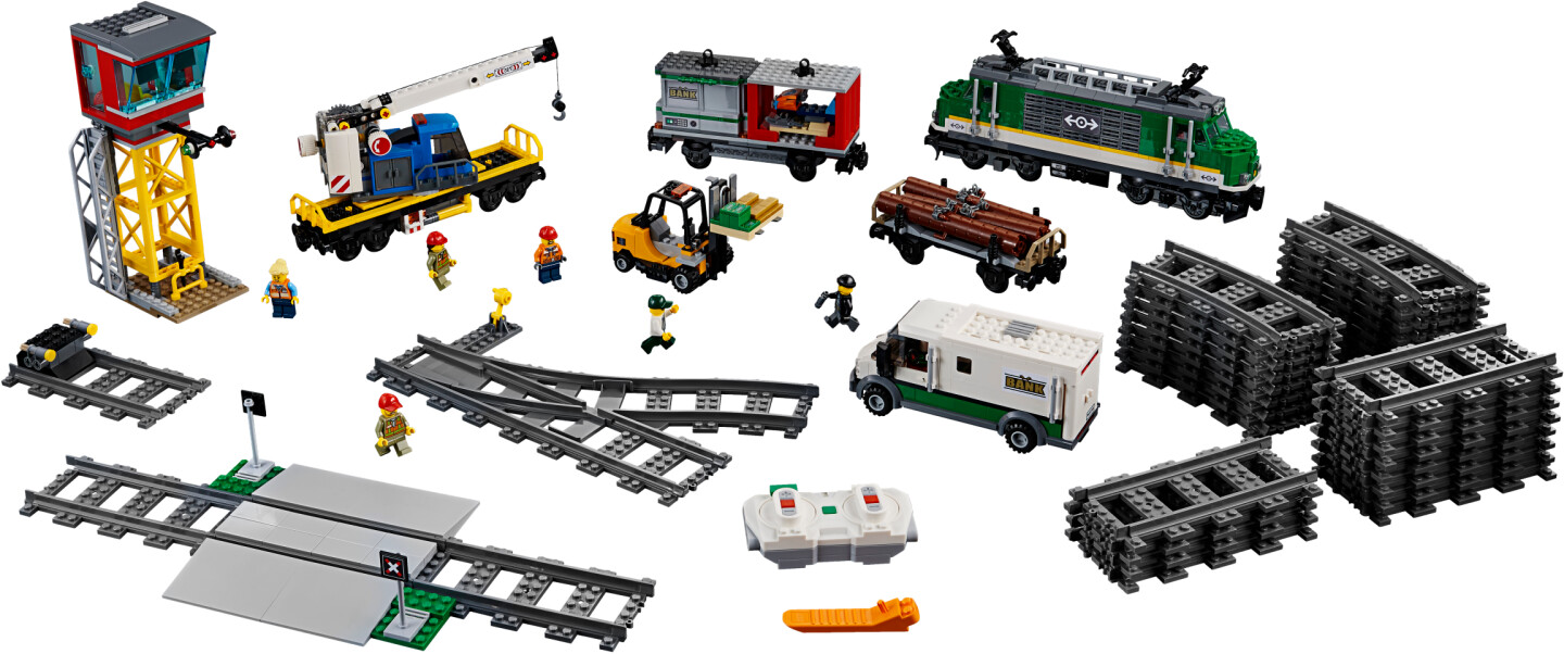 Cargo train lego set clearance
