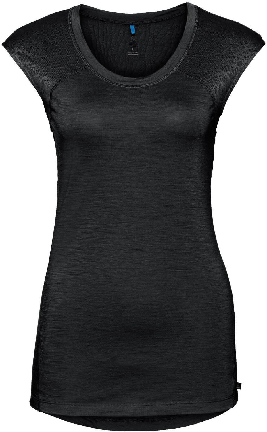 Odlo SUW Top Natural + Ceramiwool Light Short Sleeve black
