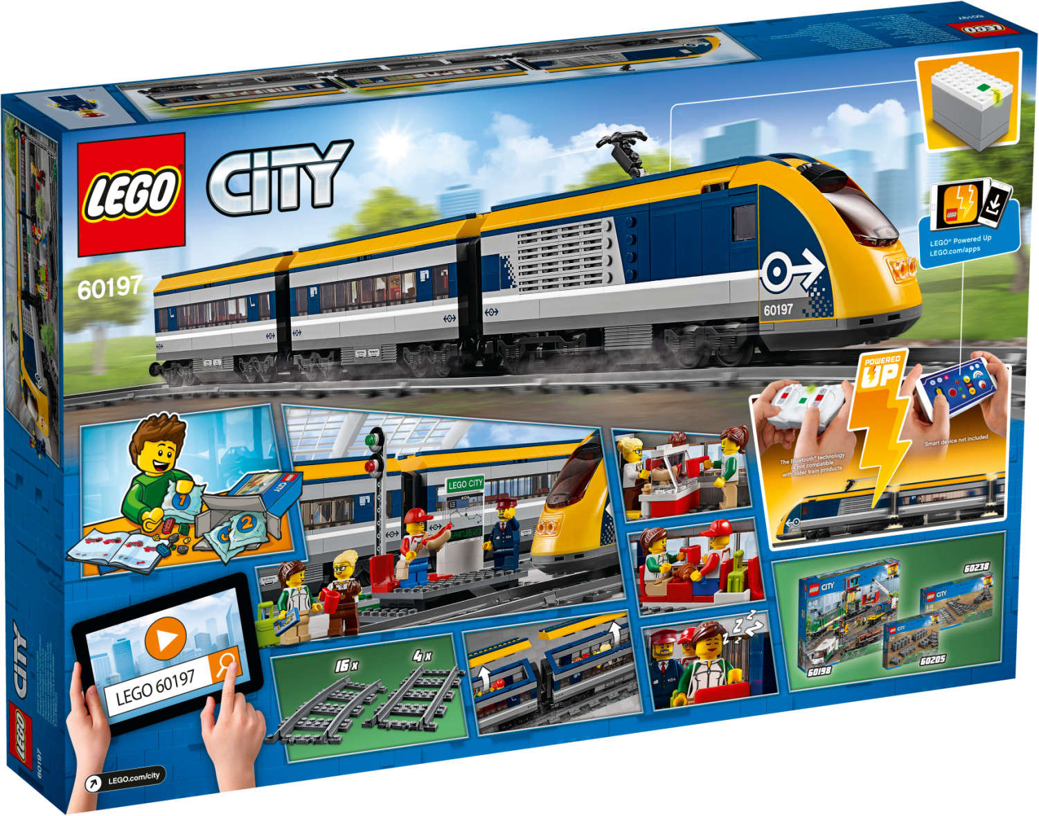 Lego City Le Train De Marchandises Télécommandé - 60198