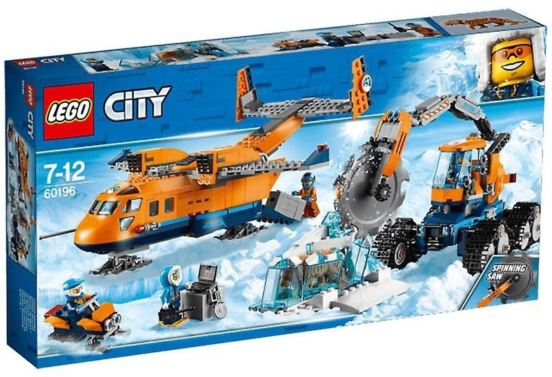 Soldes LEGO City - L'avion de ravitaillement arctique (60196) 2024 au  meilleur prix sur