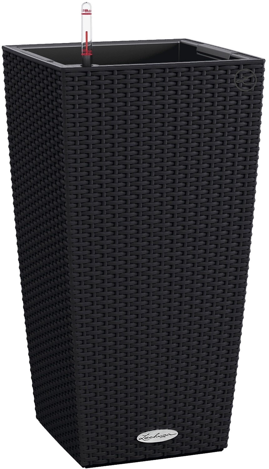 Lechuza Cubico Cottage 40 All-in-One Set graphite black