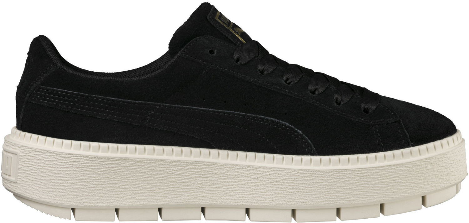 Puma Platform Trace W black-marshmallow-team gold