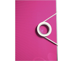 pink-metallic Leitz Qualitäts-Ordner 180° Active WOW A4 breit 